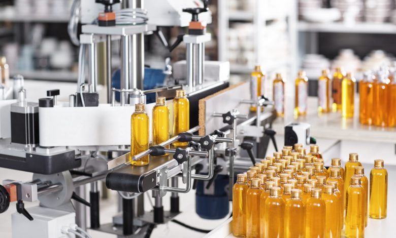 bottle packing machine with equipment
